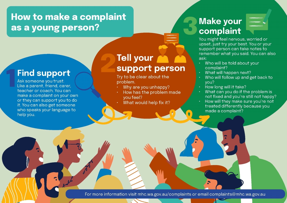 How to make a complaint as a young person